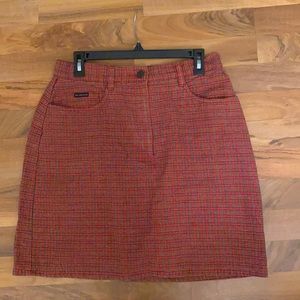 Plaid Skirt